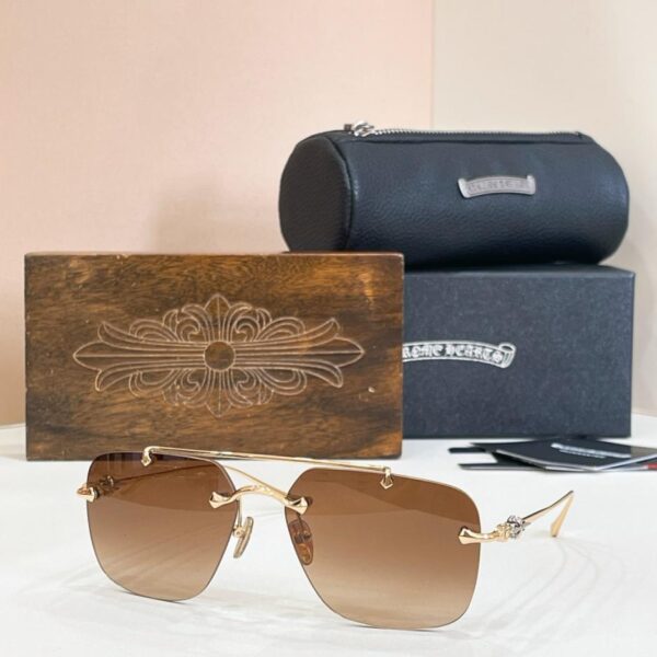 réplica,joyas,joyería,1:1,replica,fake,lujo,barato Gafas de sol Chrome Hearts, modelo CH8185 (2AEN4X)