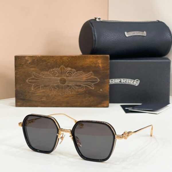 réplica,joyas,joyería,1:1,replica,fake,lujo,barato Gafas CHROME HEARTS Modelo Danger Zone (7BQZ6L)