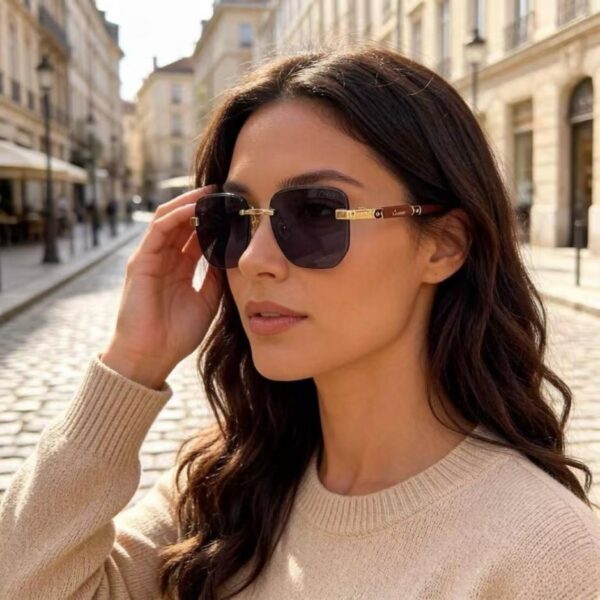 réplica,joyas,joyería,1:1,replica,fake,lujo,barato Gafas de sol Cartier Precious (LJ22YE)