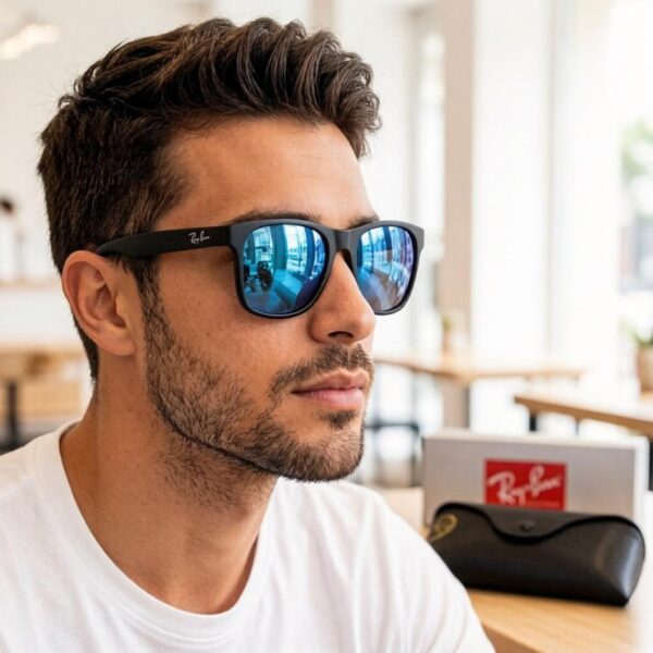 réplica,joyas,joyería,1:1,replica,fake,lujo,barato Gafas de sol Ray-Ban de moda para hombre y mujer RB2101 (654F4U)