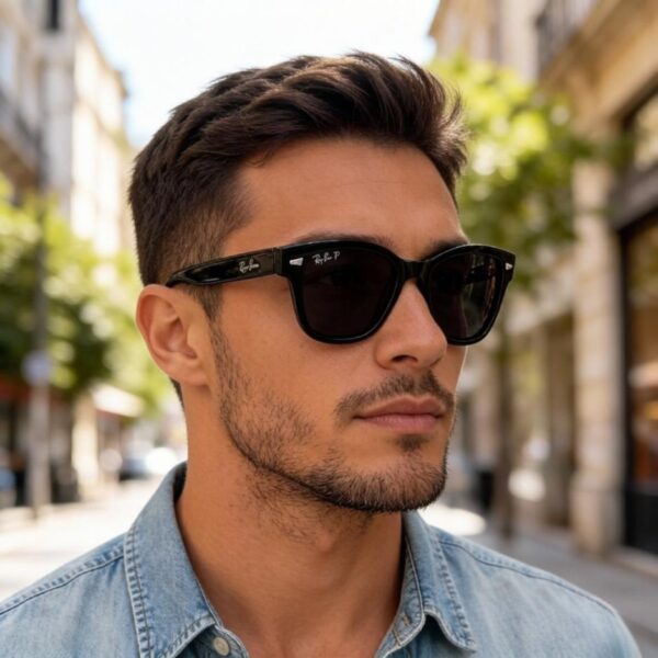 réplica,joyas,joyería,1:1,replica,fake,lujo,barato Gafas de sol Ray-Ban de moda para hombre y mujer, con lentes de cristal, modelo RB0880(Y2ZJBV).