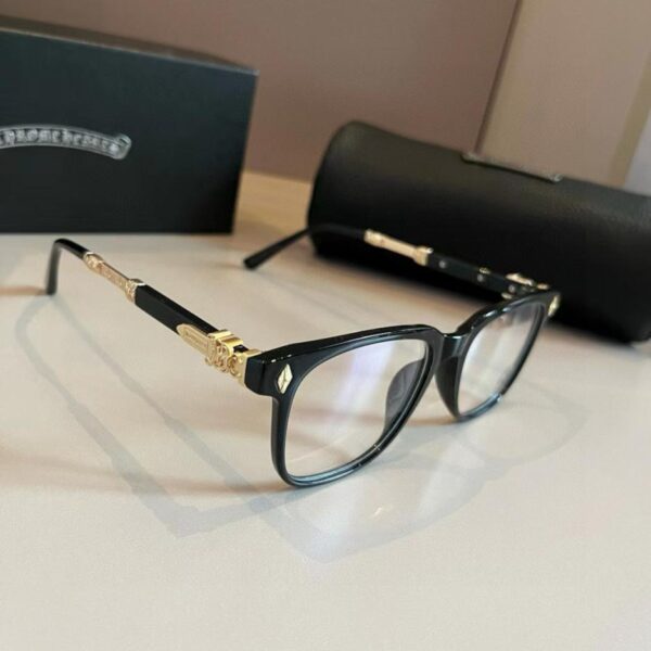 réplica,joyas,joyería,1:1,replica,fake,lujo,barato Gafas ópticas Chrome Hearts, unisex (RQYUHA)