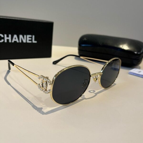 réplica,joyas,joyería,1:1,replica,fake,lujo,barato Nuevas gafas de sol Chanel, unisex, con patillas metálicas (IRQXHB)