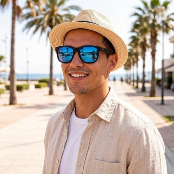 réplica,joyas,joyería,1:1,replica,fake,lujo,barato Gafas de sol Ray-Ban de moda para hombre y mujer, con lentes de cristal, modelo RB2101(C16ANV).