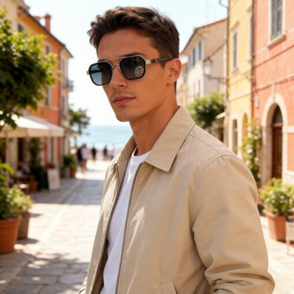 réplica,joyas,joyería,1:1,replica,fake,lujo,barato Gafas de sol Ray-Ban de moda para hombre y mujer RB82008(1Q6CKM)