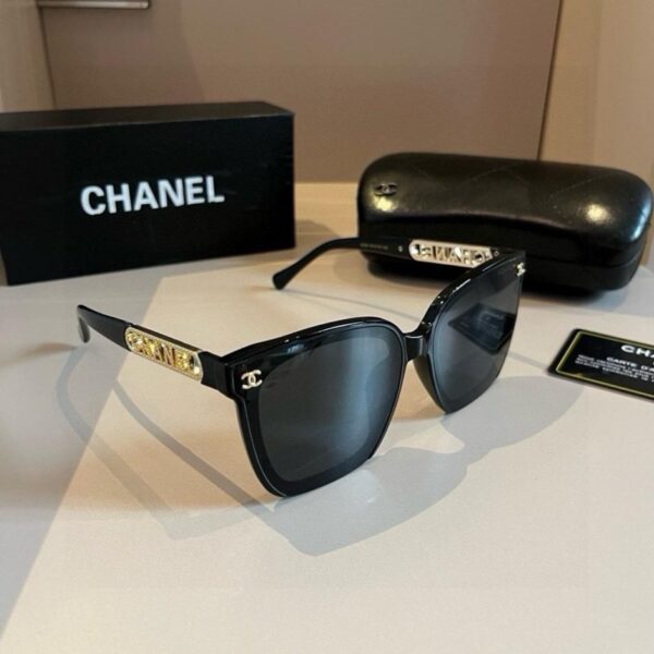 réplica,joyas,joyería,1:1,replica,fake,lujo,barato Gafas de sol elegantes de Chanel, del mismo estilo que usan las blogueras (CQWSJ1)