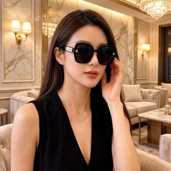 réplica,joyas,joyería,1:1,replica,fake,lujo,barato Gafas de sol Chanel (KXU28T)