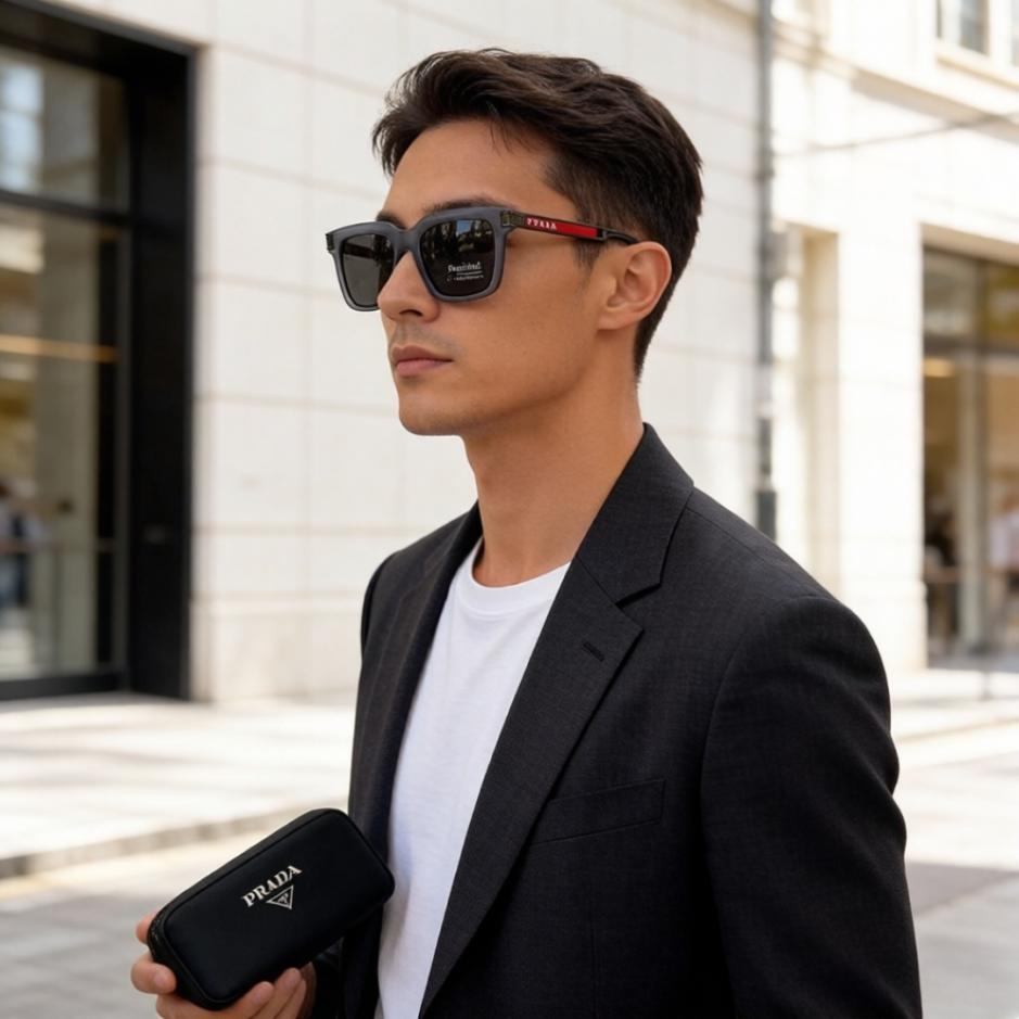 réplica,joyas,joyería,1:1,replica,fake,lujo,barato réplica,joyas,joyería,1:1,replica,fake,lujo,barato Gafas de sol para hombre PRADA de alta gama, modernas, elegantes y versátiles para conducir (7ZE0Y5)