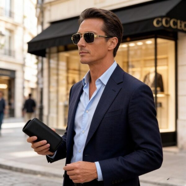 réplica,joyas,joyería,1:1,replica,fake,lujo,barato Nuevas gafas de sol de Gucci, estilo unisex (BAN1EA)