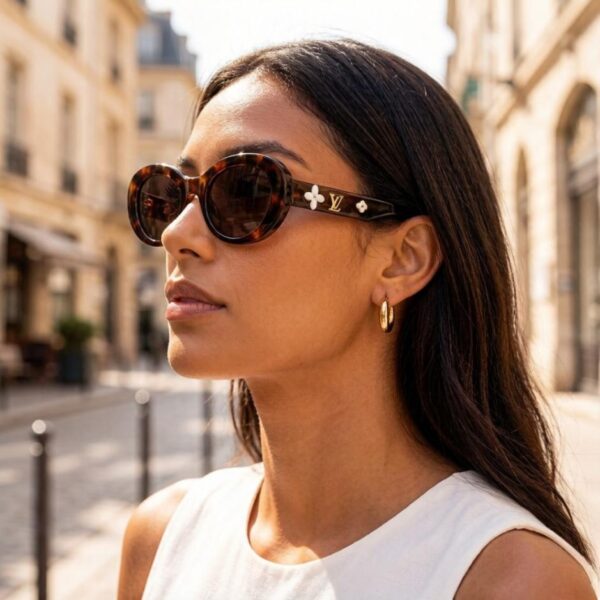 réplica,joyas,joyería,1:1,replica,fake,lujo,barato Gafas de sol Louis Vuitton, de alta gama y ligeras (ZS62AJ)