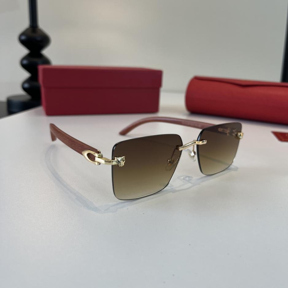 réplica,joyas,joyería,1:1,replica,fake,lujo,barato réplica,joyas,joyería,1:1,replica,fake,lujo,barato Gafas de sol Cartier Precious: Patillas de policarbonato metalizado con proceso de galvanoplastia ultraligera sin montura (1395QM)