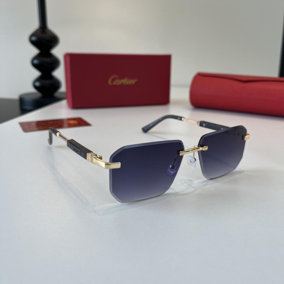 réplica,joyas,joyería,1:1,replica,fake,lujo,barato réplica,joyas,joyería,1:1,replica,fake,lujo,barato Gafas de sol premium de CARTIER con patillas de metal PC y un proceso de galvanoplastia ultraligero sin montura (L1QBAD).