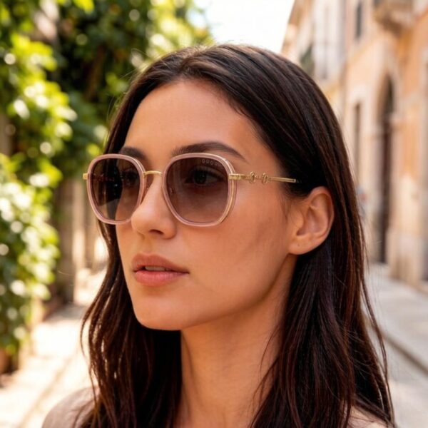 réplica,joyas,joyería,1:1,replica,fake,lujo,barato Gafas de sol de alta definición para mujer de Gucci (ZD6YXB)