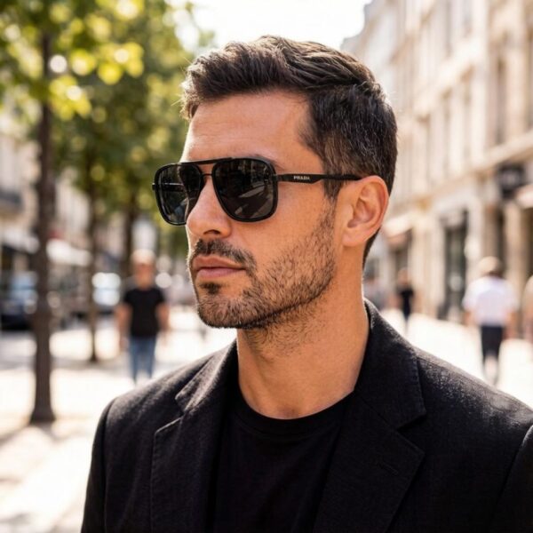 réplica,joyas,joyería,1:1,replica,fake,lujo,barato Gafas de sol PRADA nuevas, unisex (68ZVN8)