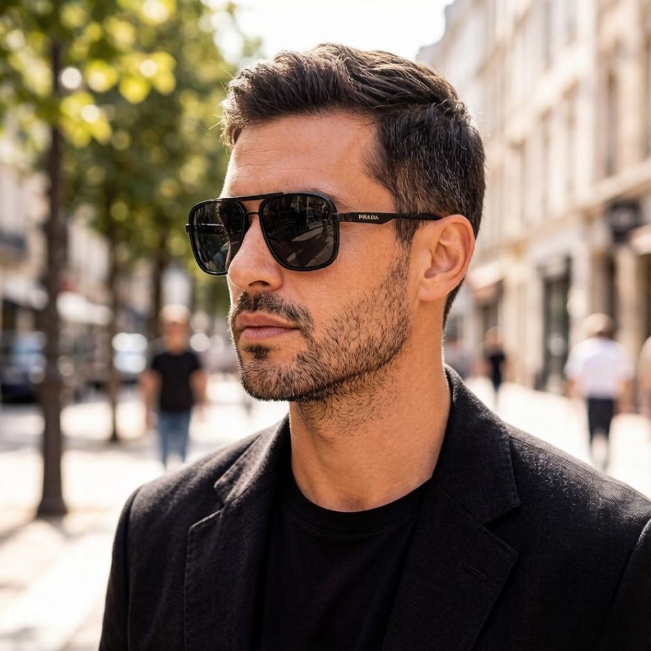 réplica,joyas,joyería,1:1,replica,fake,lujo,barato réplica,joyas,joyería,1:1,replica,fake,lujo,barato Gafas de sol PRADA nuevas, unisex (68ZVN8)