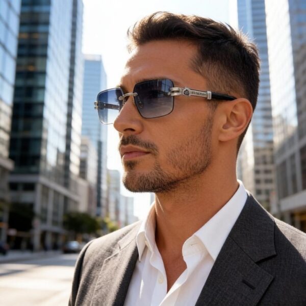 réplica,joyas,joyería,1:1,replica,fake,lujo,barato Nuevas gafas de sol polarizadas Maybach de alta calidad para hombre (BOZAT3)