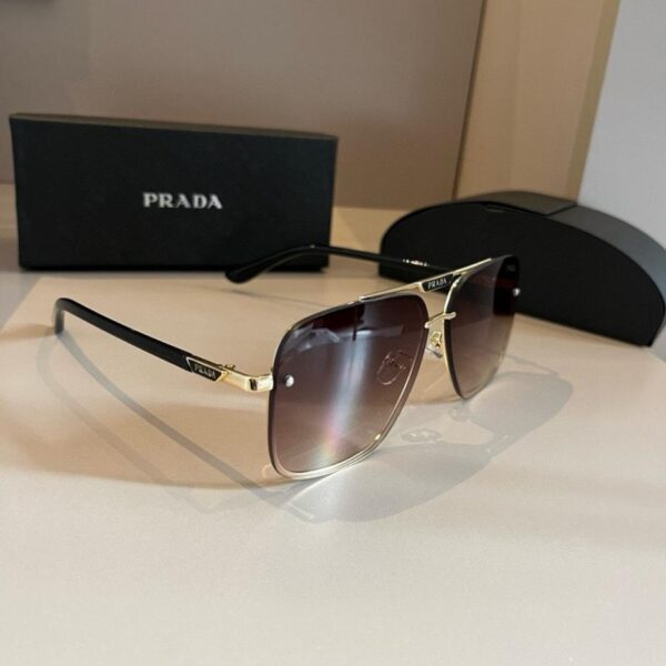 réplica,joyas,joyería,1:1,replica,fake,lujo,barato Gafas de sol polarizadas PRADA, de alta gama, modernas, elegantes y versátiles para hombre (8KKE3G)