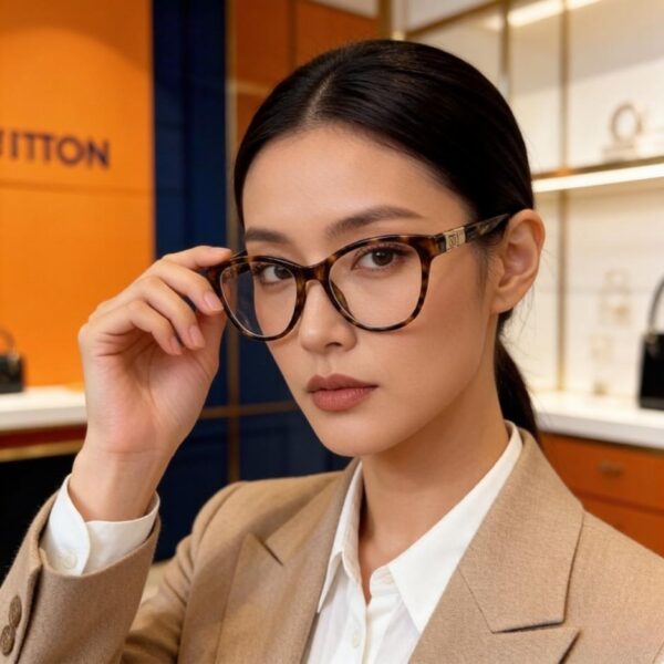 réplica,joyas,joyería,1:1,replica,fake,lujo,barato Lentes ópticas, novedades oficiales de Louis Vuitton para principios de primavera (KRUVKX)