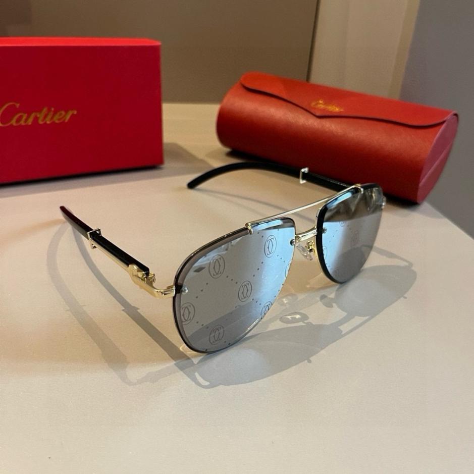 réplica,joyas,joyería,1:1,replica,fake,lujo,barato réplica,joyas,joyería,1:1,replica,fake,lujo,barato Gafas de sol de aviador extragrandes para hombre de Cartier (16J6U6)