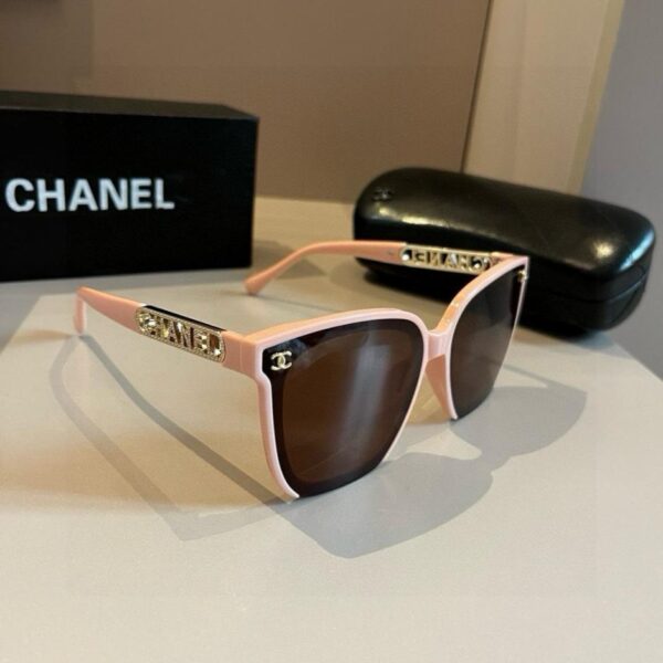 réplica,joyas,joyería,1:1,replica,fake,lujo,barato Gafas de sol elegantes de Chanel, del mismo estilo que usan las blogueras (93NVU6)