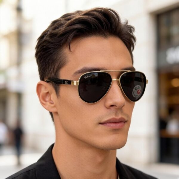 réplica,joyas,joyería,1:1,replica,fake,lujo,barato Gafas de sol Ray-Ban de moda para hombre y mujer RB5602 (448TEM)