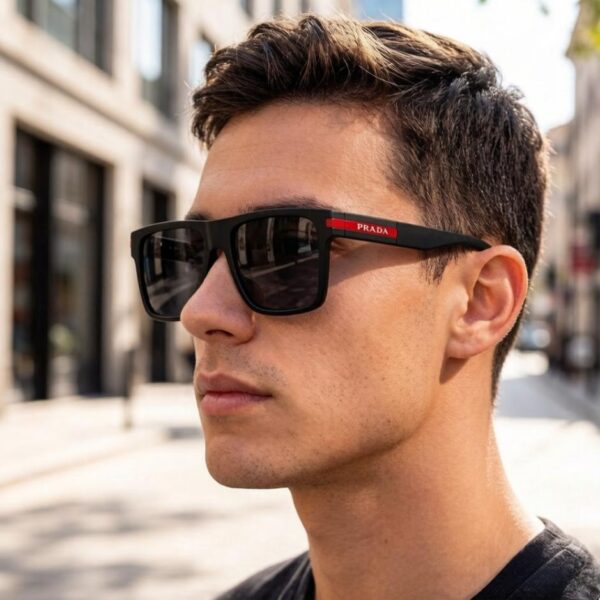 réplica,joyas,joyería,1:1,replica,fake,lujo,barato Gafas de sol Prada de moda para hombre y mujer, ligeras y cómodas en la nariz (MHCNLK)