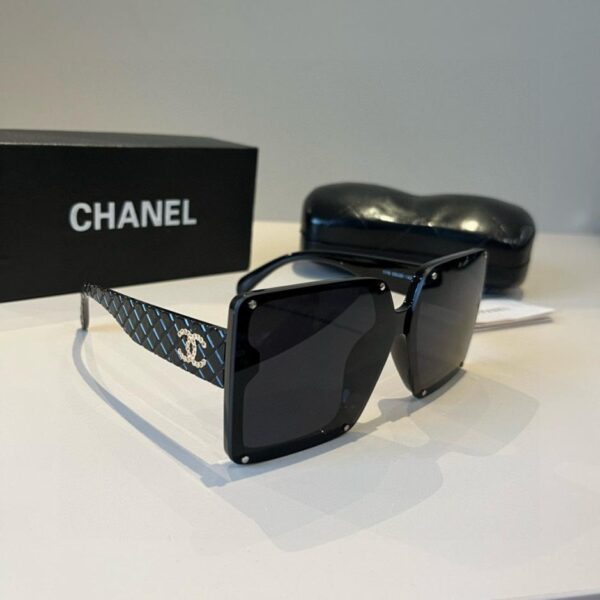 réplica,joyas,joyería,1:1,replica,fake,lujo,barato Gafas de sol Chanel – Nueva montura cuadrada grande (76OD3O)