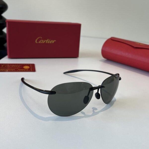 réplica,joyas,joyería,1:1,replica,fake,lujo,barato Gafas de sol deportivas de estilo urbano para hombre y mujer de Cartier ️ Sub-marca de Cartier (WY97TK)