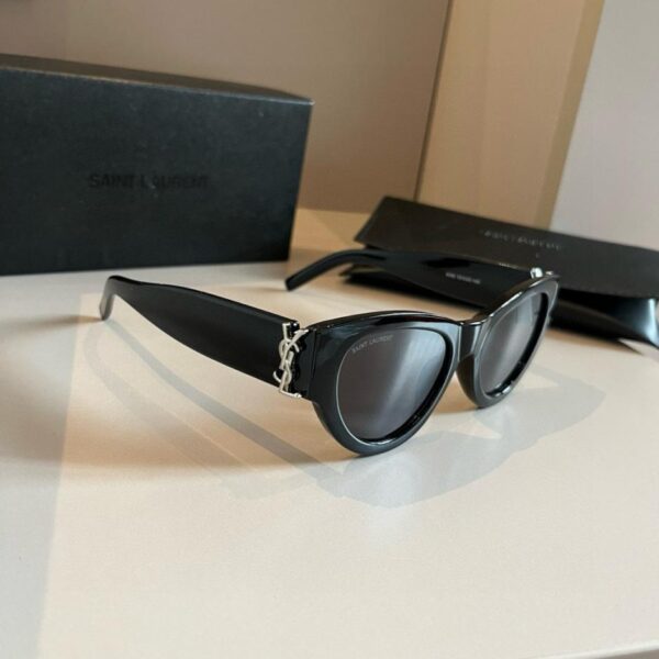 réplica,joyas,joyería,1:1,replica,fake,lujo,barato Nuevas gafas de sol YSL con el logotipo de YSL en el lateral (BY3BWZ)