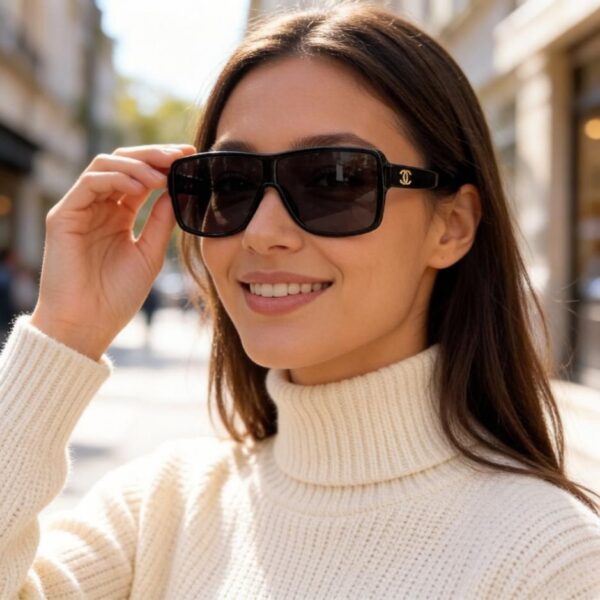 réplica,joyas,joyería,1:1,replica,fake,lujo,barato Gafas de sol Chanel (5FMDHS)