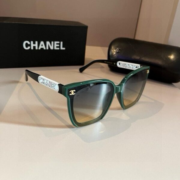 réplica,joyas,joyería,1:1,replica,fake,lujo,barato Gafas de sol elegantes de Chanel, del mismo estilo que usan las blogueras (RRIB3F)