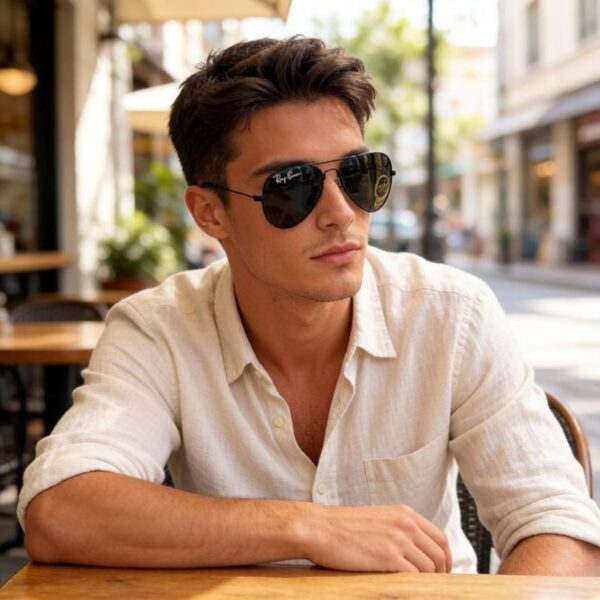 réplica,joyas,joyería,1:1,replica,fake,lujo,barato Gafas de sol Ray-Ban de moda para hombre y mujer (RK11I8)