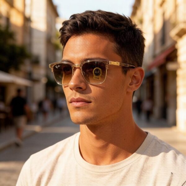 réplica,joyas,joyería,1:1,replica,fake,lujo,barato Gafas de sol Ray-Ban de moda para hombre y mujer RB8396 (1JRX5X)