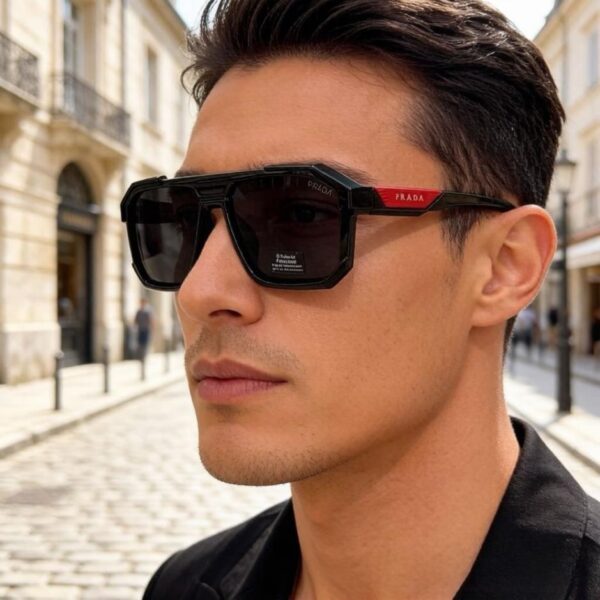 réplica,joyas,joyería,1:1,replica,fake,lujo,barato Gafas de sol PRADA nuevas, unisex (DJIR52)