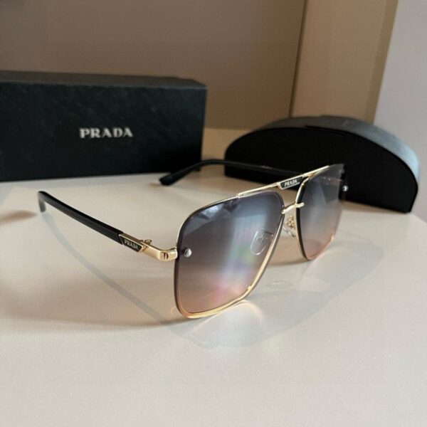 réplica,joyas,joyería,1:1,replica,fake,lujo,barato Gafas de sol polarizadas PRADA, de alta gama, modernas, elegantes y versátiles para hombre (L82U48)