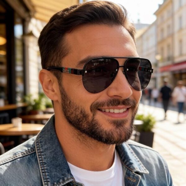 réplica,joyas,joyería,1:1,replica,fake,lujo,barato Las gafas de sol de moda de Gucci, un imprescindible para la protección solar y para estilizar el rostro (JS0WAH)