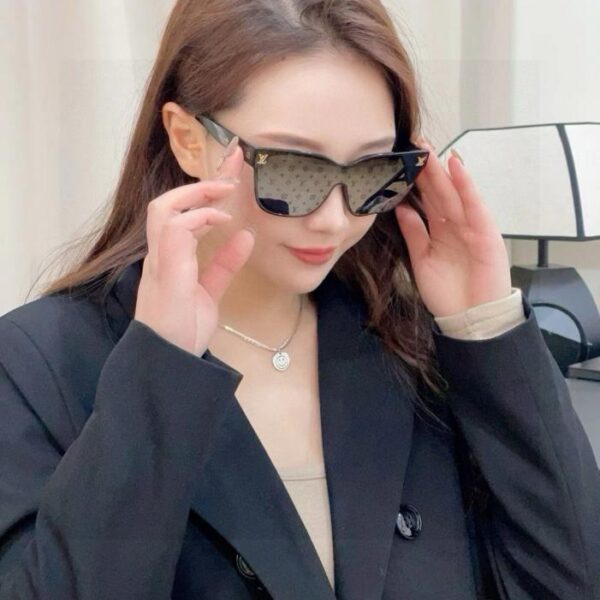 réplica,joyas,joyería,1:1,replica,fake,lujo,barato Gafas de sol Louis Vuitton, logotipo en la lente (GCYWF8)