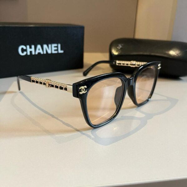 réplica,joyas,joyería,1:1,replica,fake,lujo,barato Nuevas gafas de sol Chanel con montura cuadrada extragrande (WATMMU)