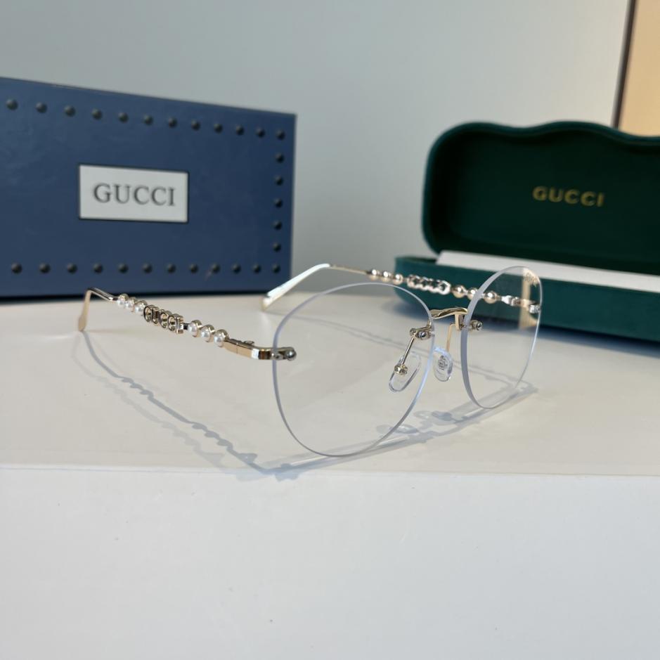 réplica,joyas,joyería,1:1,replica,fake,lujo,barato Gafas de sol Gucci para mujer, montura extragrande, estilo retro (XAC98W)